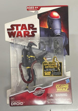 Hasbro Star Wars  The Clone Wars     Firefighter Droid Action Figure