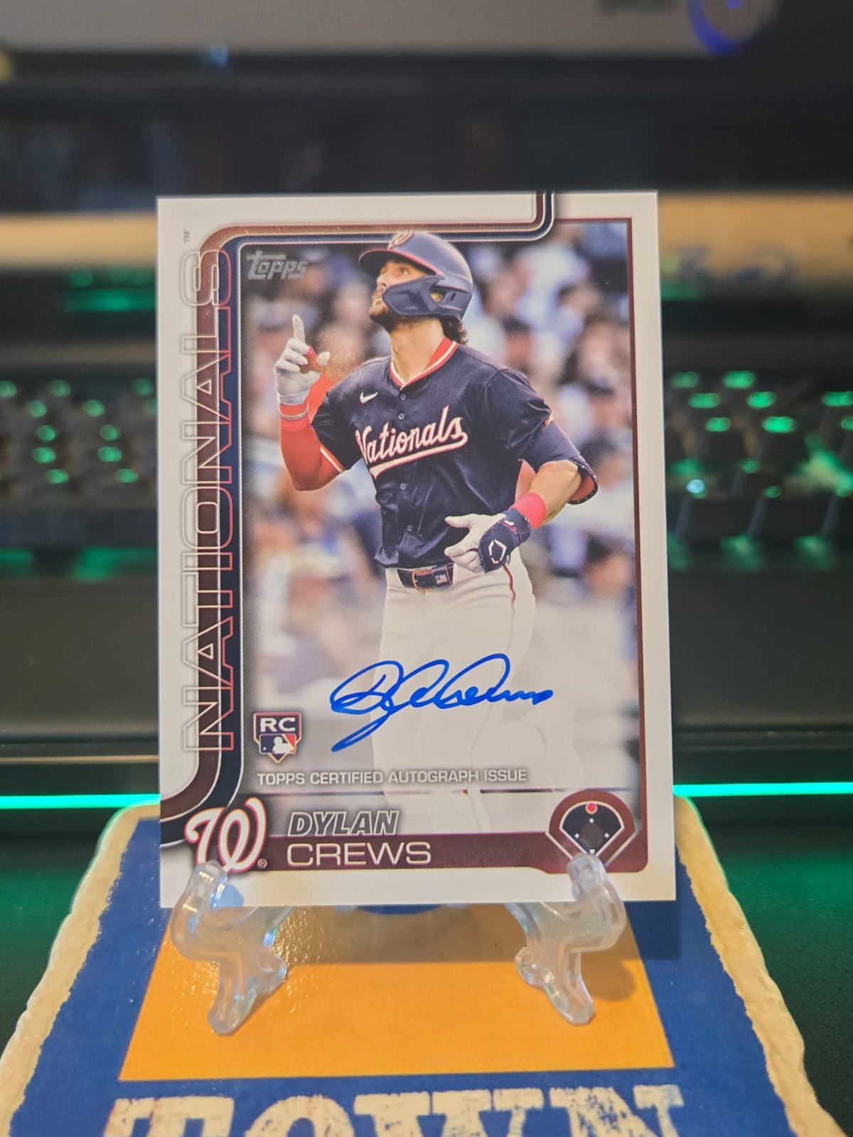 2025 Topps Series 1 - Flagship Real One Autographs Dylan Crews #74 (AU, RC)