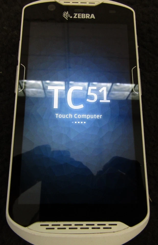 lote de 4 computadores Zebra TC510k Mobile Touch Android com carregador de bateria. - Imagem 4 de 4