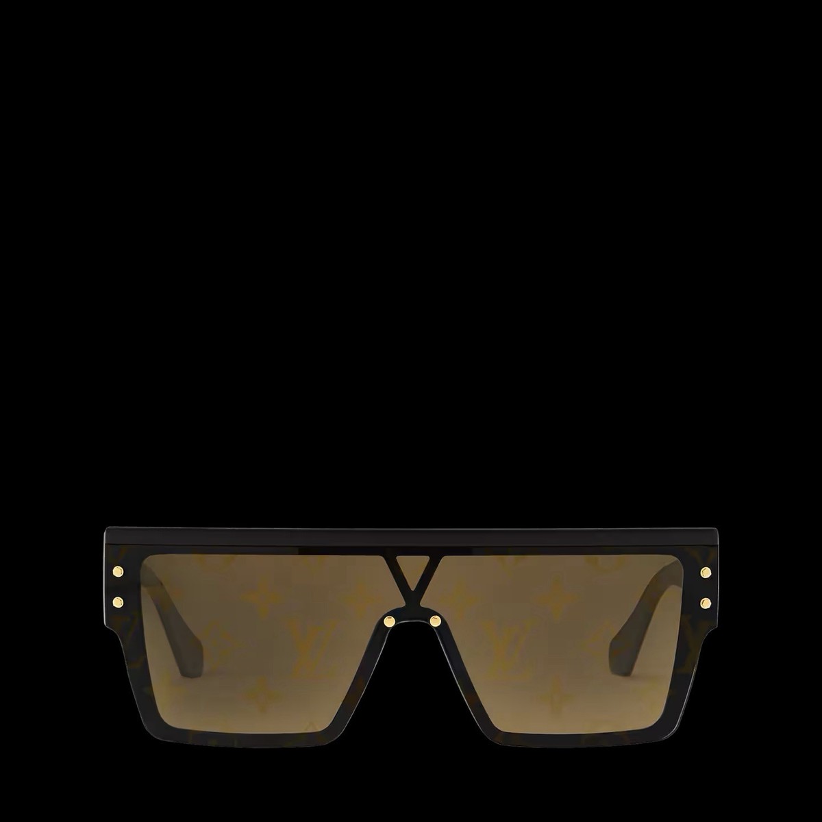 Louis Vuitton Monogram waimea Designer Sunglasses Brown 