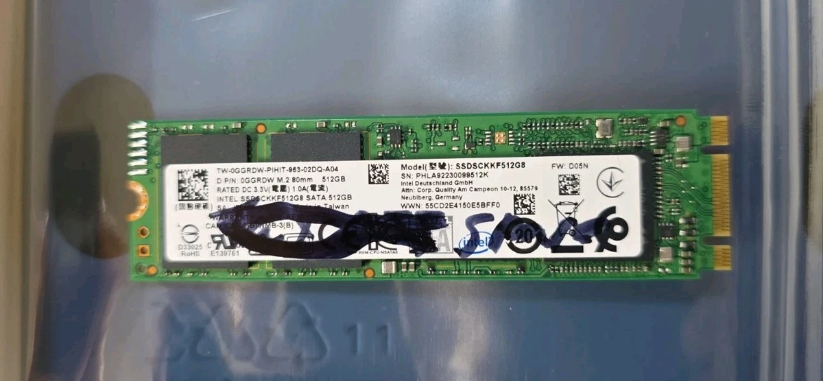 Intel M.2 Interface 512 GB Solid State Drives for sale | eBay