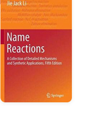 NAME REACTIONS A COLLECTION OF DETAILED MECHANISMS HARDCOVER y321