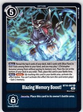 Blazing Memory Boost! Rare Xros Encounter Foil BT10-097 R NM