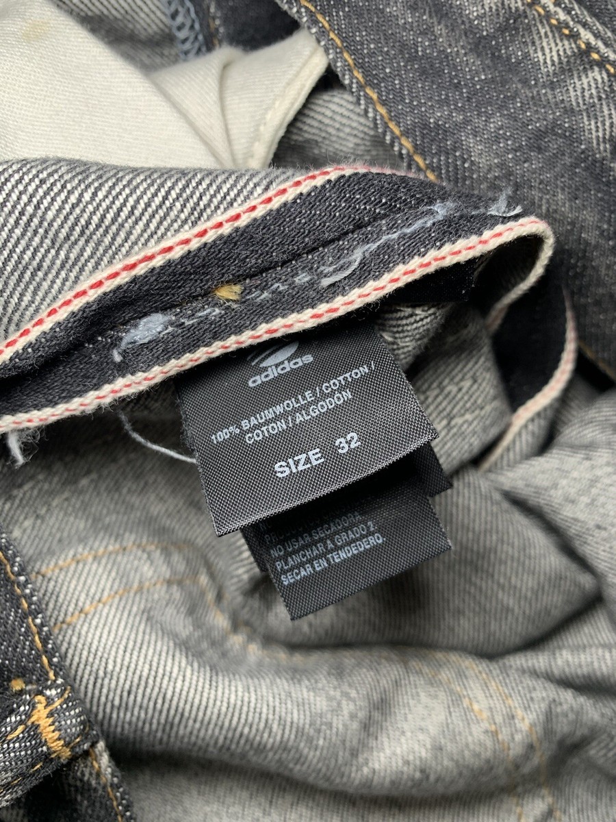 Y-3 Yohji Yamamoto Adidas SS04 3 Strip Spotted Horse Denim Y-3 Yohji Yamamoto Adidas SS04 3 Strip Spotted Horse Denim