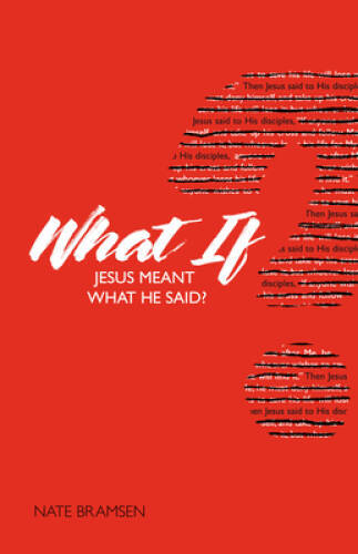 What If Jesus Meant What He Said by Nate Bramsen - Paperback in Very Good Condition