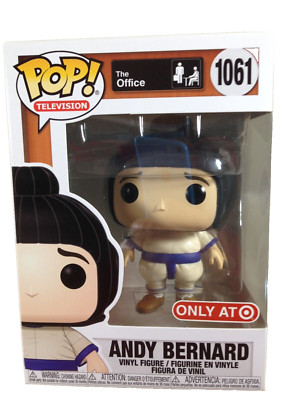 Funko Pop the Office #1061 Andy Bernard Sumo Wrestler Only at Target