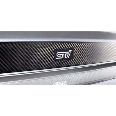 JDM OEM STI Forester SK Tailgate Garnish ST91042SE000 Carbon Look