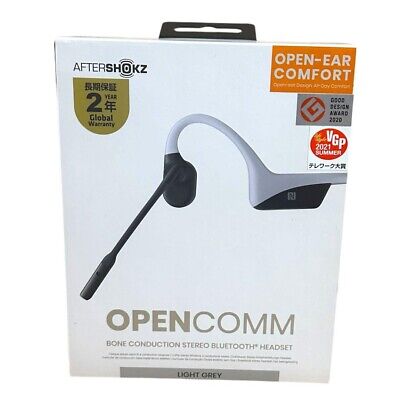 消費税無し for Black - Headset Wireless Conduction Bone Stereo ASC100 OpenComm AfterShokz sale eBay | online イヤホン