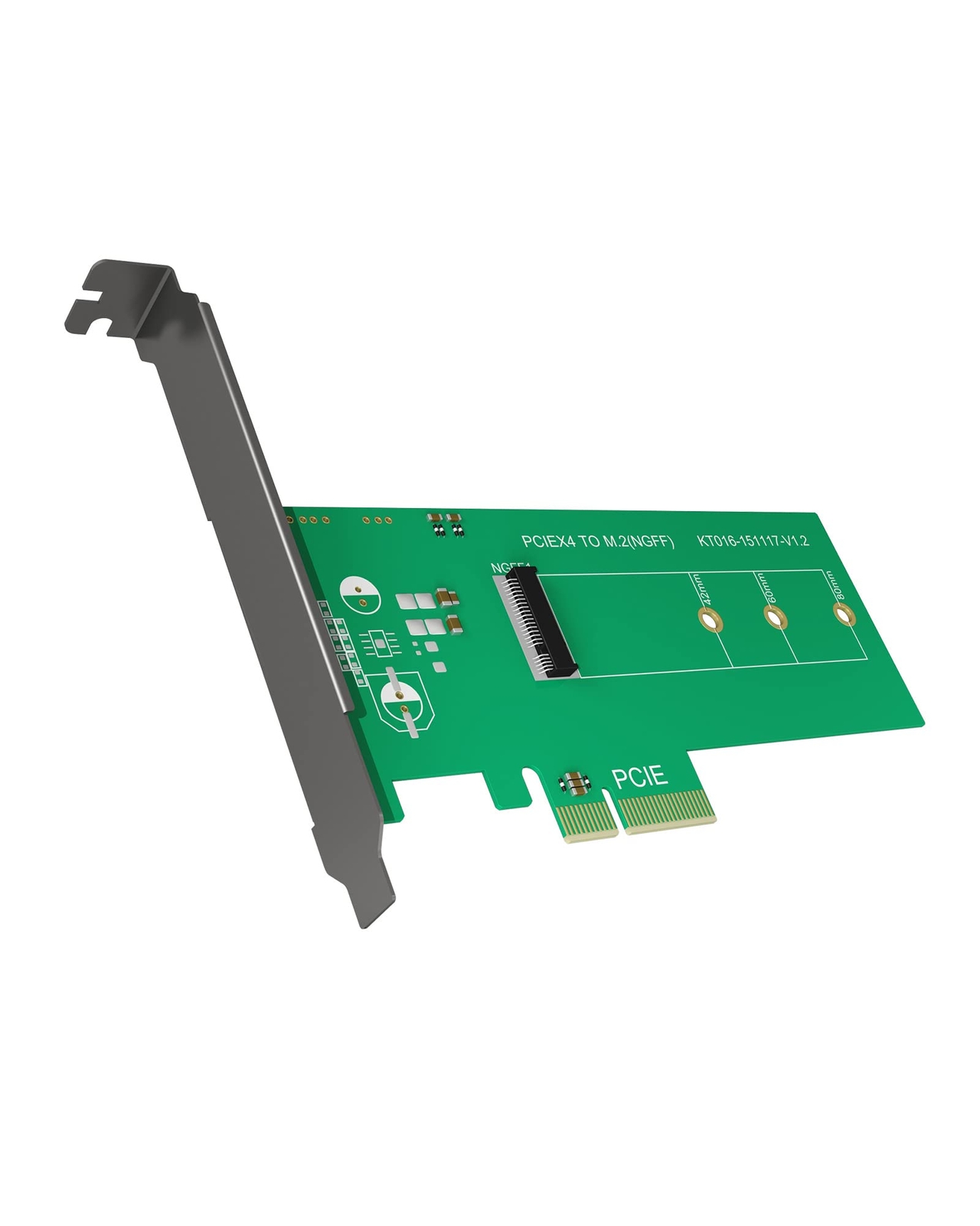 PCI Card IcyBox M.2 PCIe SSD -> PCIe 3.0x4 Host NUOVO