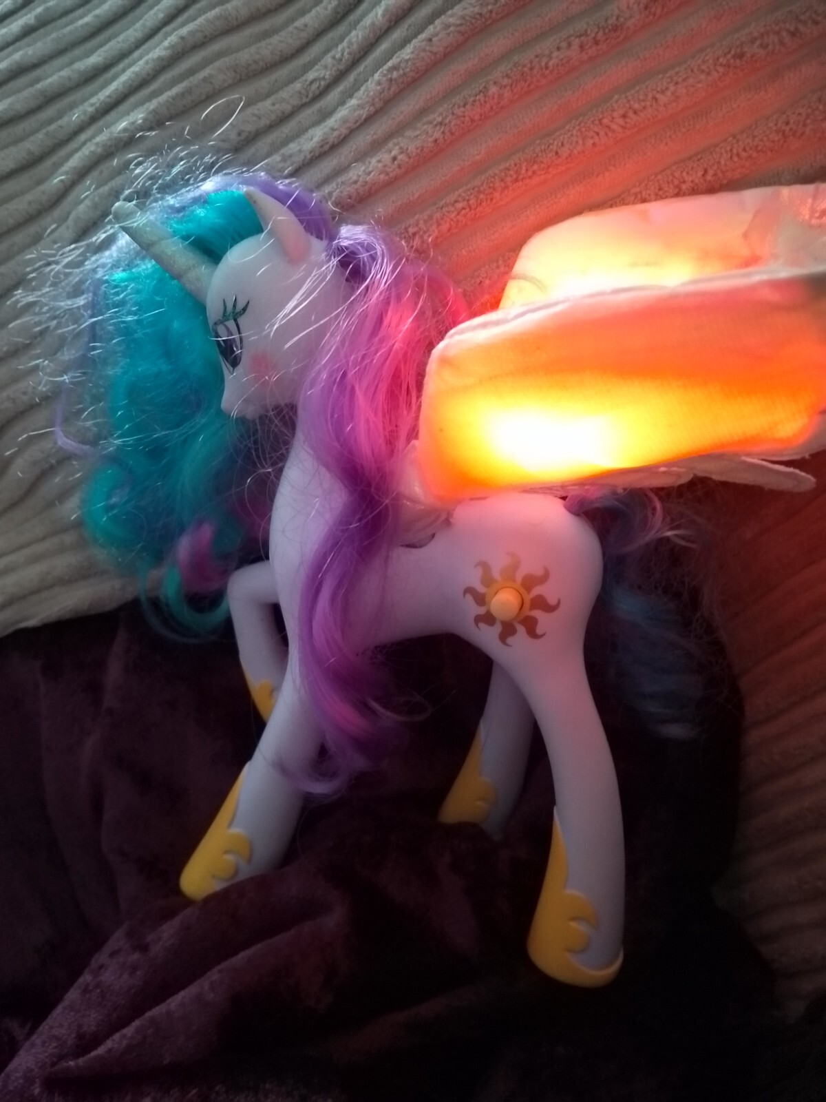 9" Musical Iluminado PRINCESA CELESTIA de My Little Pony