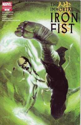 Immortal Iron Fist #1 2nd Print Variant Gabriele Dell Otto Hard to