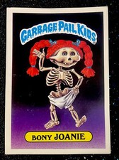 (RARE) BONY JOANIE 1986 Garbage Pail Kids | GPK 1st Series • 1 Giant Sticker 5x7
