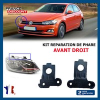Reparaturkit Scheinwerfer Vorne Rechts FüR VW Polo Ab 2016 - 2G0998226