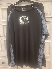 Wave Life Cooling Tek Uv Protection Fishing Surfing Rashguard 2XL NWT