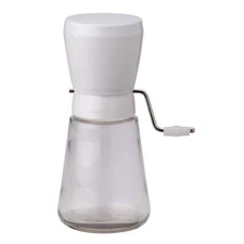 Nut and Chocolate Grinder and Chopper Stainless Steel Blades Glass Jar 1 1/4 Cup