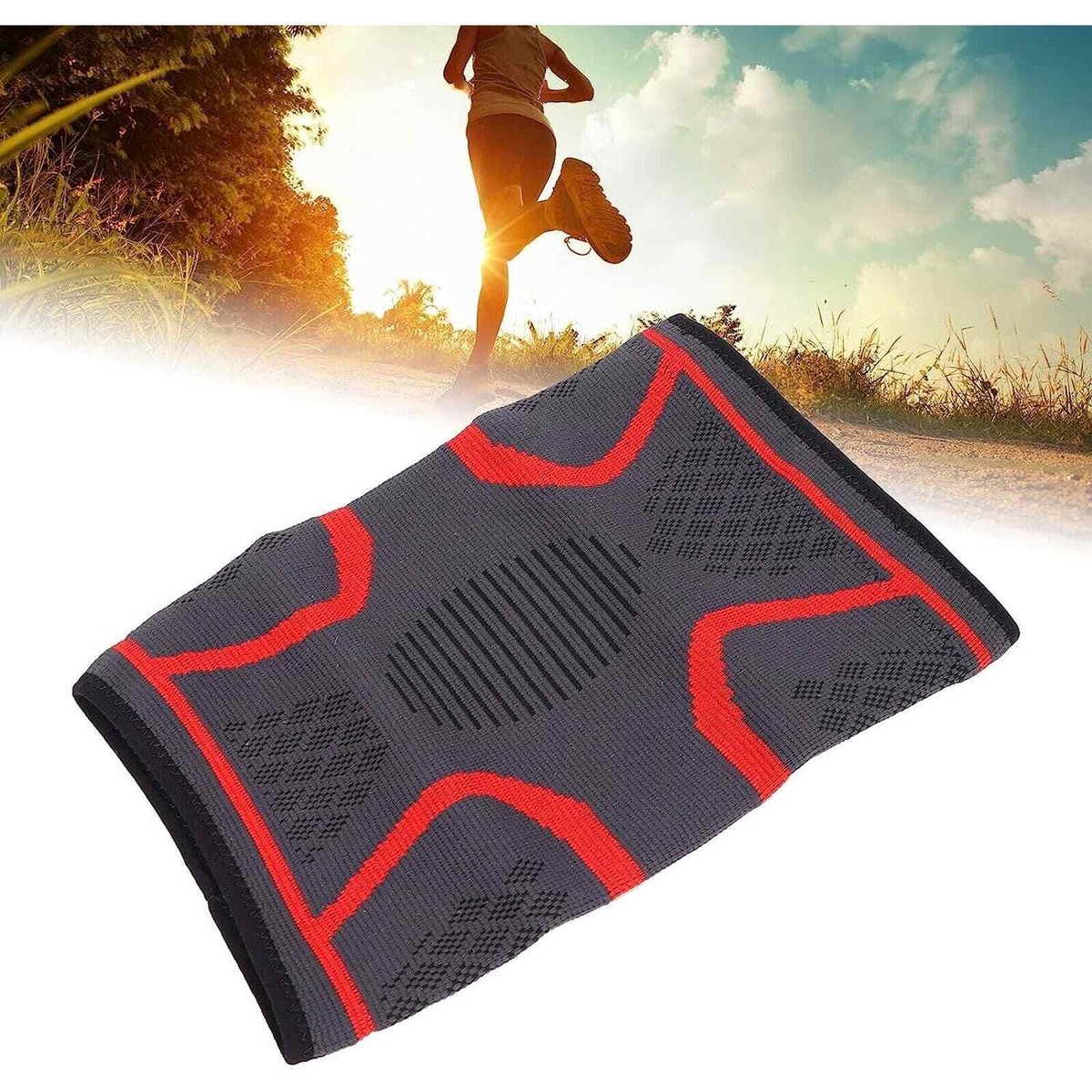 Sports Kneepad Pressurized Elastic Knee Pads Support Fitness Training Gear OU | Australia