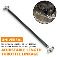 Adjustable Length Throttle Linkage Hardware End Part Kit Up to 11-3/4" Universal