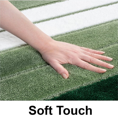 Extra Large Bath Mat Bathroom Rug Water Absorbent Washable Toilet Pedestal Mats - Picture 10 of 25