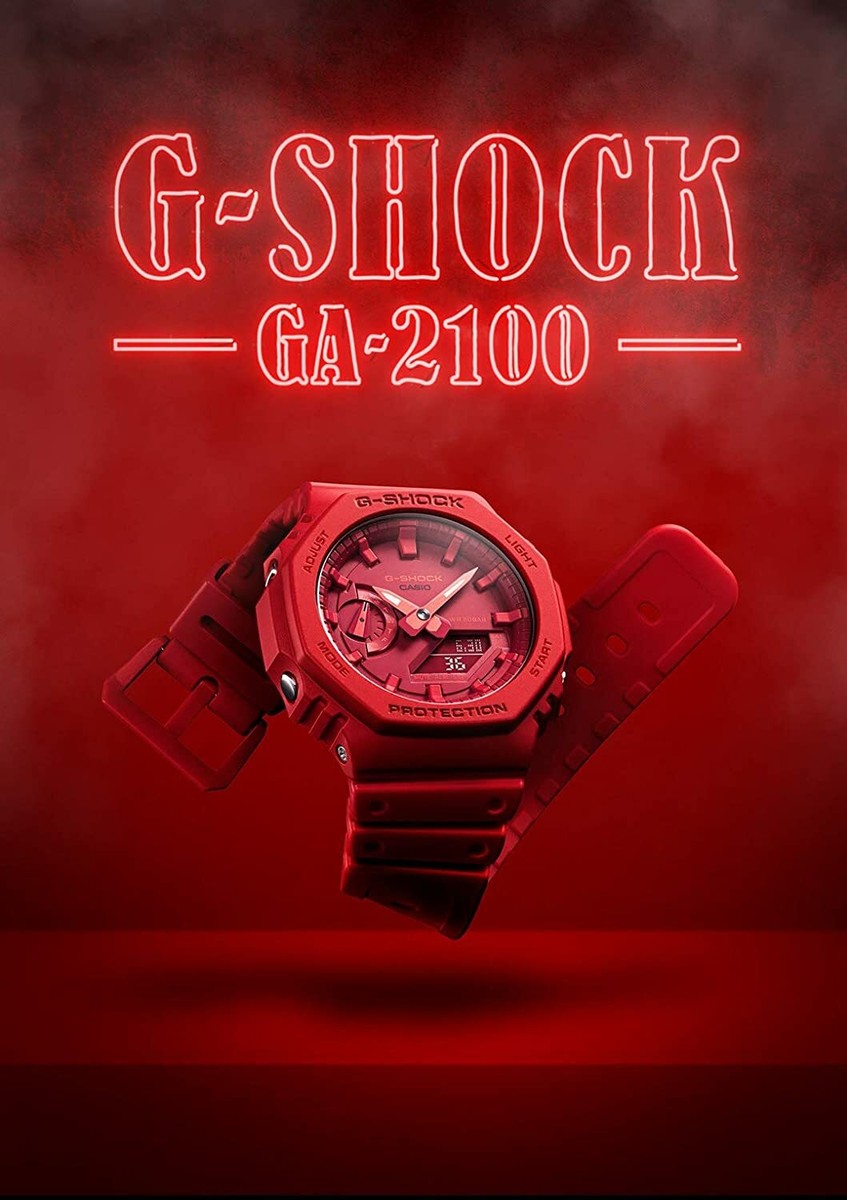 G-SHOCK Digital / Analog Combination Model CASIO GA-2100-1AJF From