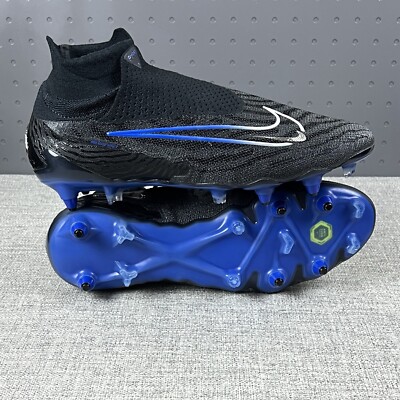 Nike Phantom GX Elite DF SG-Pro AC Black Chrome Blue (DD9444 040