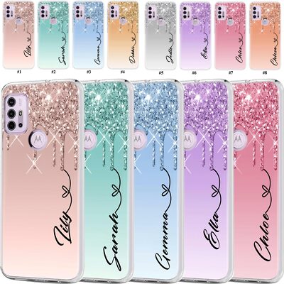 Pretty Phone Case Cover Personalised Name For Motorola Moto G23 E14 G85 Edge 40