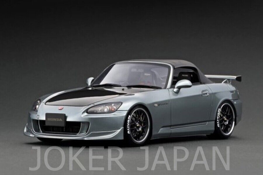 Ignition Model IG2590 1/18 Honda S2000 (AP2) Dark Silver JDM Ignition Model IG2590 1/18 Honda S2000 (AP2) Dark Silver JDM