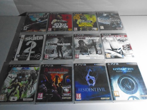 Lot de jeux PlayStation 3 (4 titres) – Pack Action/Combat