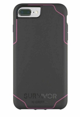 Original Griffin Survivor Extreme Rugged Case Hülle für iPhone 7 Plus/8 Plus Grau