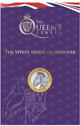 2021 The Queen's Beasts: The White Horse of Hanover - Series 5th coin - Picture 2 of 3