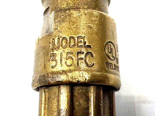 Victor 315FC+ Cutting/Welding Torch Handle - Fits CA2460 Journeyman Tips