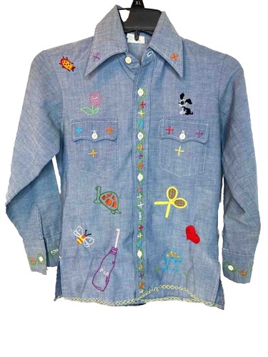 DAIRIKU 21SS Flower Children Long Sleeve Shirt L -- Black Floral