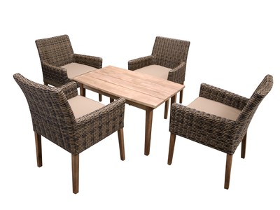 Sitzgruppe Essgruppe Gartengarnitur Gartenmöbel Set MARSA ...