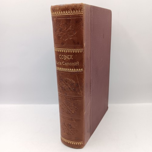 1918 Codex Iuris Canonici Code Of Canon Law Catholic Church Latin Antique Book - 第 1/24 張圖片