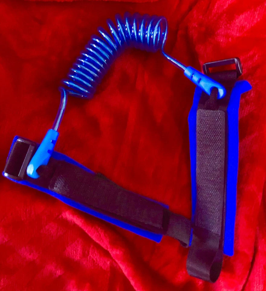 HYDERON Child Safety Anti-lost Wrist Link Child Strap BRACELET Age 1+ Up,Blue - Image 3 of 4