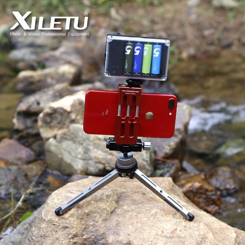 XJ-8 Al-alloy Phone Holder Clip With Spirit Level Cold Shoe Mount & 1/4" Thread - Picture 17 of 26