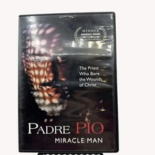 Padre Pio Miracle Man DVD Movie Divine Drama Italian LandscapeReligious Priest