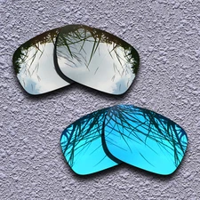 US Silver&Blue Replacement Lenses For-Oakley Holbrook Mix Polarized