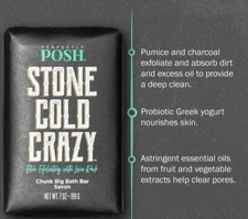 STONE COLD CRAZY CHUNK BIG BATH BAR, NEW & SE...
