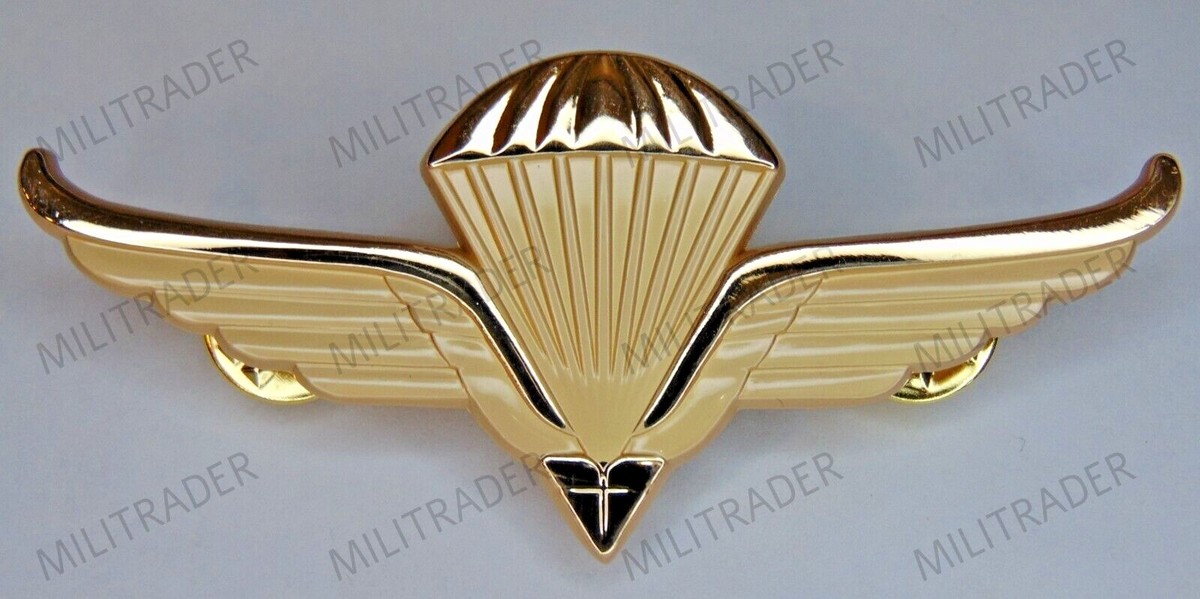 Norway Norwegian Static Jump Wings Badge (Gold) | eBay