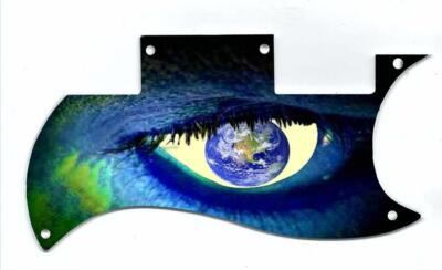 Pickguard Graphical Custom  to fit Epiphone SG Special VE Eye for the World