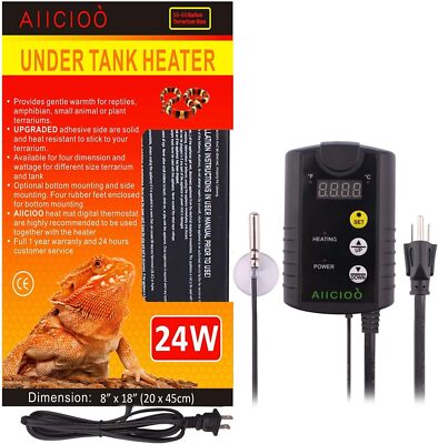 Thermostat - Reptile Heating Pad with Temperature Control Reptile