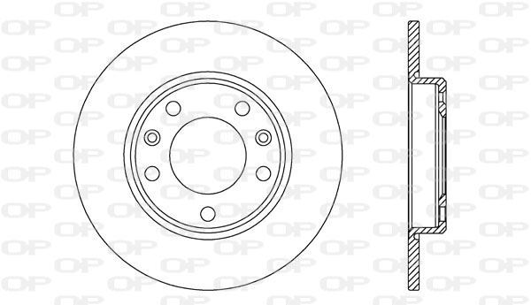 Disques de frein ventilés Peugeot 308 II 1.6 HDi anti-vibration en fonte carbone