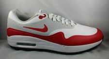 Nike Air Max 1 Golf Mens Size 8 University Red White Grey Black AQ0863-100