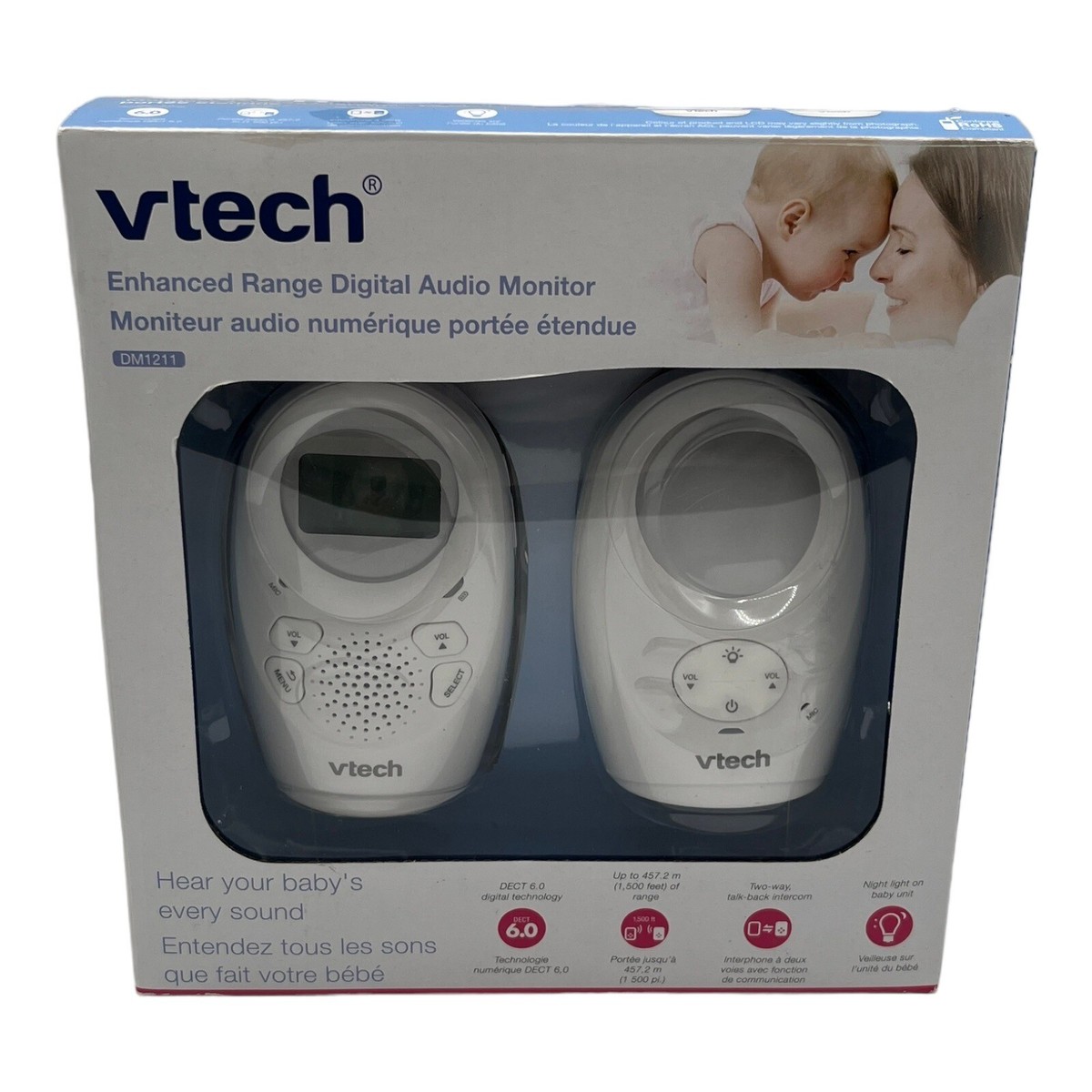 Vtech Audio Baby Vtech Dm221 Best Budget Friendly Baby Monitor
