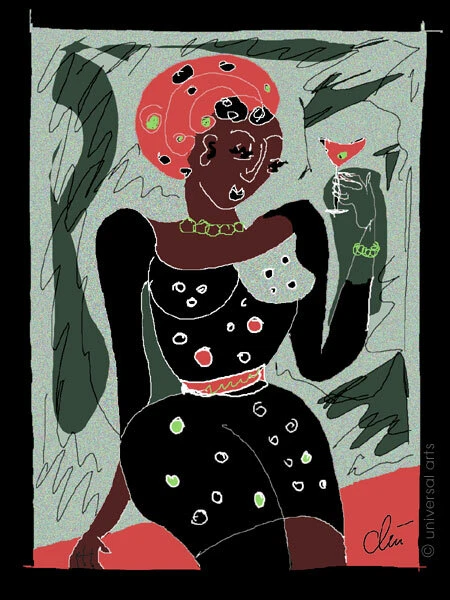 JACQUELINE DITT - The Last Martini - before / after Orig.Druck Grafik ltd.sign. - Bild 2 von 4