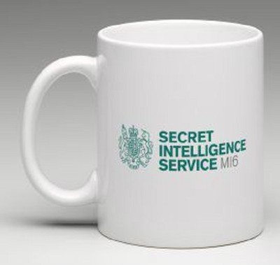   MI6 Secret Intelligence Service Wappen, Kaffeebecher, Kaffeetasse, Kaffeepot