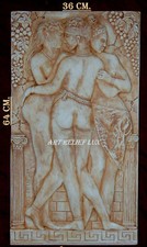 RELIEF ANTIK STYLE WANDRELIEF WANDBILD GIPS FLACHRELIEF GRIECHISCHE MYTHOLOGIE