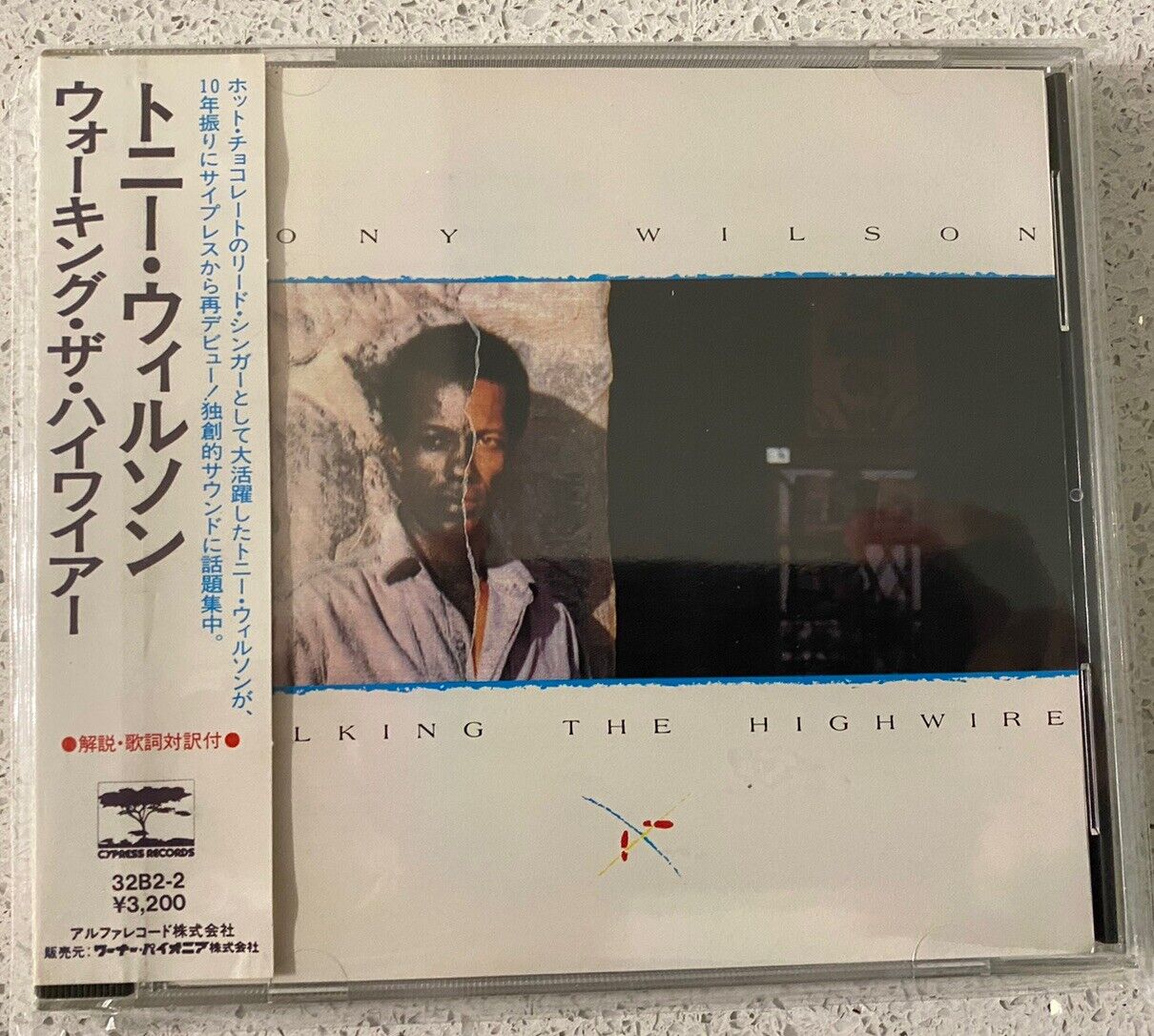 Tony Wilson (Hot Chocolate) – Walking The Highwire (CD) JAPAN OBI 32B2-2  !!!