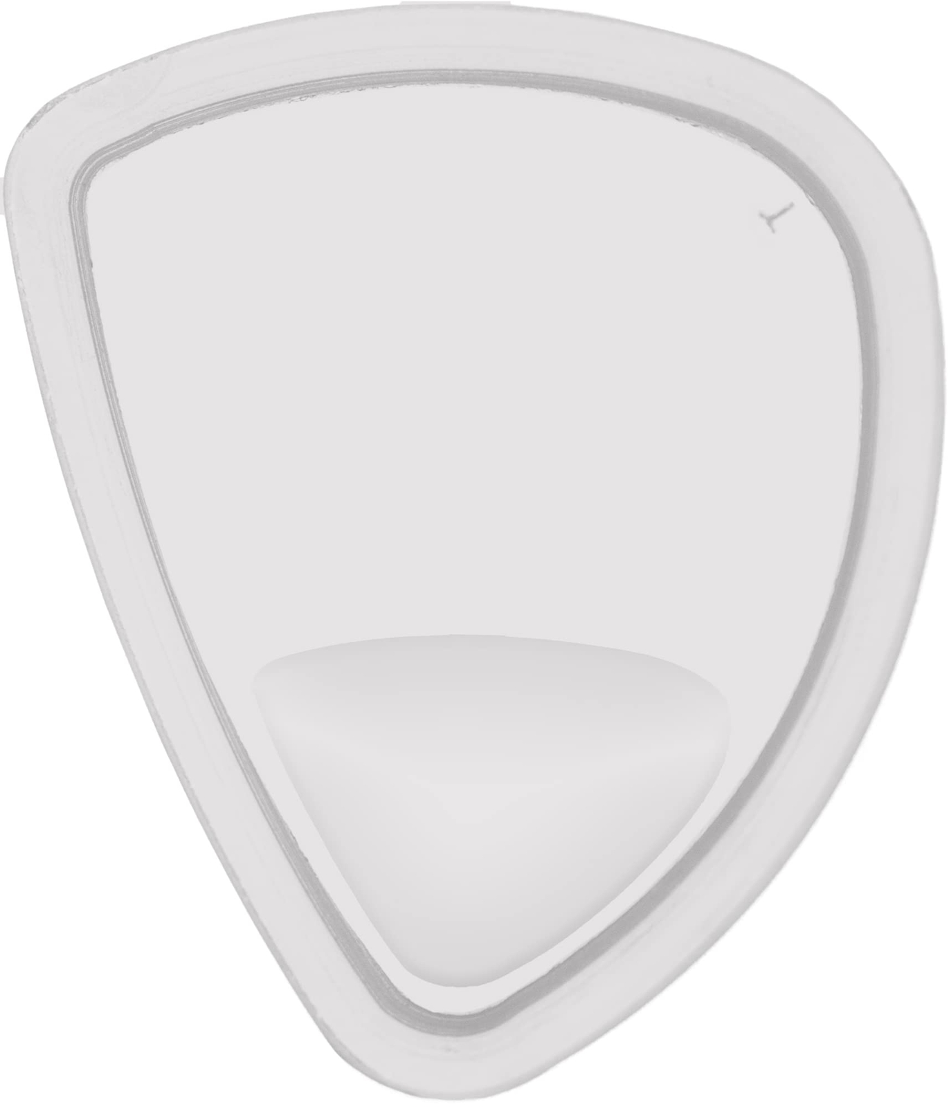 Cressi Big Eyes Evo-Quantum OPT. Lens, Lenti Maschera Graduate Unisex Adulto, Tr