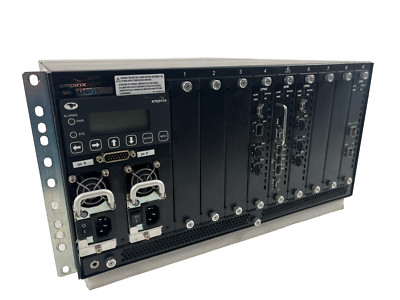 EMPIRIX P3000 9-BAY HAMMER XMS 2x CPM2, SPM, NPM Dual AC POWER Dual 2TB ...
